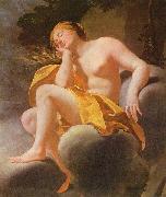Simon Vouet Sleeping Venus oil painting artist